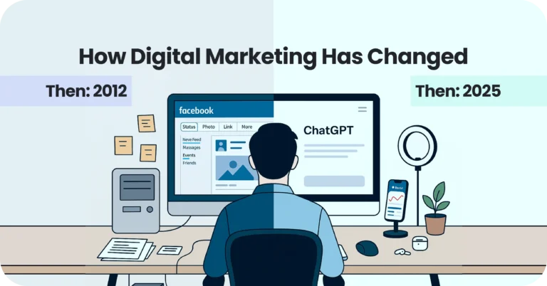 How Digital Marketing Has Changed: Then vs Now (2025)